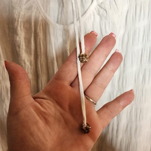 Free People Oversized white maxi dress Pockets medium oversized - Picture 11 of 15